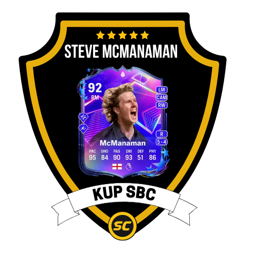 EA FC 25 SBC Steve McManaman - PS4, PS5, Xbox One, Xbox Series X, Xbox Series S